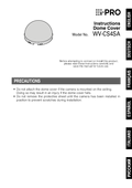WV-CS4SA Instructions (English/German/French/Spanish/Italian/Russian)