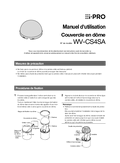 WV-CS4SA Operating Instructions (French)