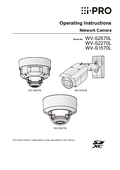 WV-S2570L, S2270L, S1570L Operating Instructions (English)
