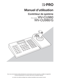 WV-CU980 Operating Instructions (French)