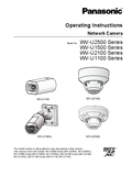 WV-U1132 etc. Operating Instructions (English)