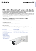 WV-X1551LN Spec Sheet (Global)