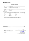 WJ-NX200K/G CE Declaration of Conformity