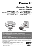WV-U1542L etc. Basic Information (Portuguese)