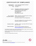 WV-U2532L, WV-U2542L UL Certificate