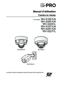 WV-X1551LN etc. Operating Instructions (French)