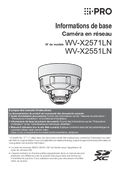 WV-X2551LN etc. Basic Information (French)