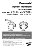 WV-U2540L etc. Basic Information (German)
