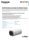 WV-U1132 Spec Sheet (Global)