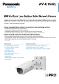 WV-U1542L Spec Sheet (Global)