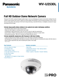 WV-U2530L Spec Sheet (Global)