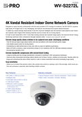 WV-S2272L Spec Sheet  (Global)