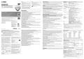WV-X2571LN Installation Guide (English)