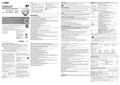 WV-S2572L etc. Installation Guide (English)