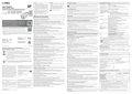 WV-S1572L etc. Installation Guide (French)