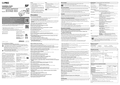WV-S1572L etc. Installation Guide (English)