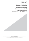 WV-SAE200 [Type7] Operating Instructions (French)