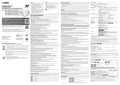 WV-X4573L etc. Installation Guide (German)