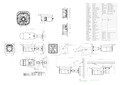 WV-X1551LN CAD Drawing PDF