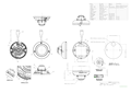 WV-U2540L CAD Drawing PDF