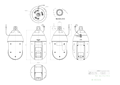 WV-X6533LNS CAD Drawing PDF