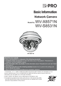 WV-X8571N, S8531N Basic Information (English)