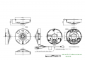 WV-X4573LM CAD Drawing PDF