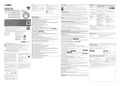 WV-U2540LA etc. Installation Guide (English)