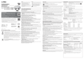 WV-U2542LA etc. Installation Guide (German)