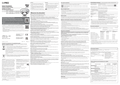 WV-U2542LA etc. Installation Guide (French)