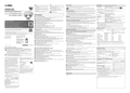 WV-U2542LA etc. Installation Guide (English)