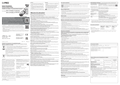 WV-U1542LA etc. Installation Guide (French)