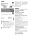 WV-S2536L(N) etc. Installation Guide (Spanish)