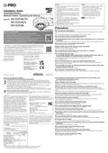WV-S2536L(N) etc. Installation Guide (English)