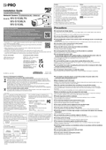 WV-S1536L etc. Installation Guide (English)