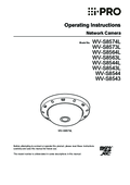 WV-S8574L etc. Operating Instructions (English)
