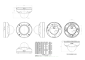 WV-S25700-V2LN etc. CAD Drawing PDF