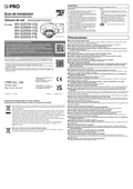 WV-S25500-V3LN etc. Installation Guide (Spanish)