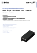 WJ-PU201 Spec Sheet (Global)