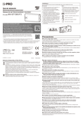 WV-S71300-F3 Installation Guide (Spanish)