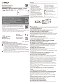 WV-S71300-F3 Installation Guide (Italian)