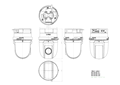 WV-S61302-Z4 CAD Drawing PDF
