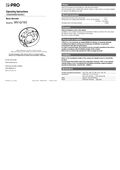 WV-Q193 Operating Instructions (English)