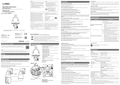 WV-X65F1-W Operating Instructions (English)