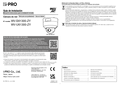 WV-U61300-ZY etc. Installation Guide (Spanish)
