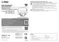 WV-U65300-ZY etc. Installation Guide (Italian)