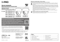 WV-U65302-Z2 etc. Installation Guide (Spanish)