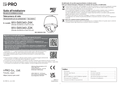 WV-S65340-Z4K etc. Installation Guide (Italian)