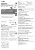 WV-S1536LT Installation Guide (English)