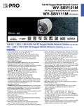 SBV111M Spec Sheet (US)